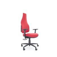 flexi extra  high back chair ,large m3 seat,touch mech with arms - new aquarius - pitch